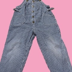 レトロ オーバーオール 車 100 昭和レトロ サロペット 100の画像