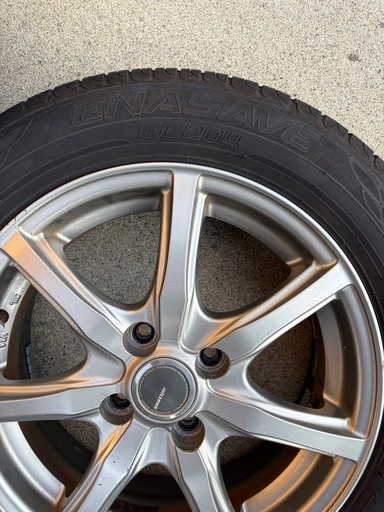 夏タイヤ4本セット　ホイール付　175/65R