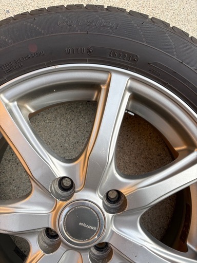 夏タイヤ4本セット　ホイール付　175/65R
