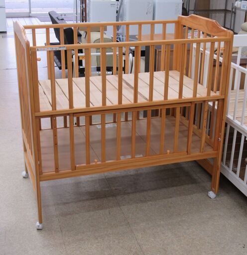 KATOJI カトージ 木製ベビーベッド ハイタイプ G-2722