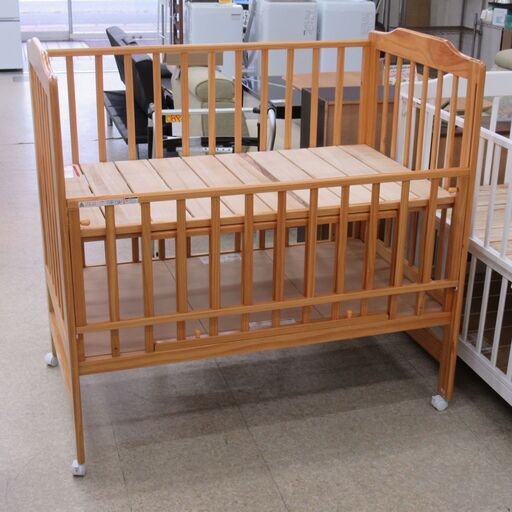 KATOJI カトージ 木製ベビーベッド ハイタイプ G-2722