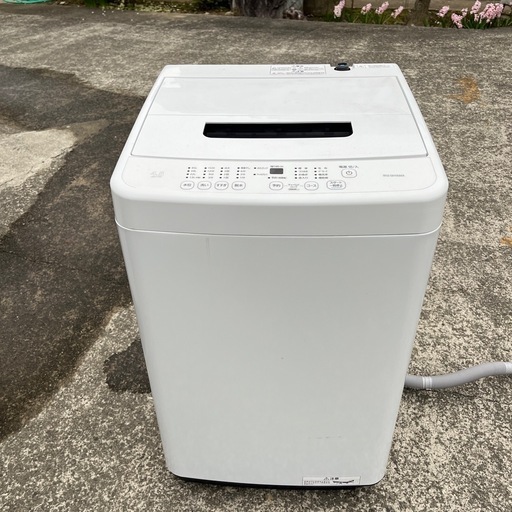 ★動作良好★iris ohyama アイリスオーヤマ 全自動洗濯機 iaw-t451 4.5kg★2024年製★