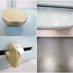 BRUNO コンパクトホットプレート BOE021 動作良好　ブルーグレー プレート3種付(平面 たこ焼き セラミックコート鍋) ブルーノ　1161ZSの画像