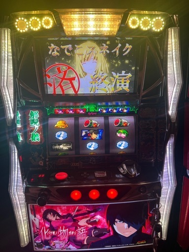 化物語　スロット　5号機　実機