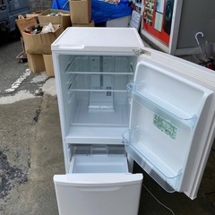 NO B978🌈福岡市内配送設置無料✨🌈Panasonic 2ドア冷蔵庫 138L ホワイト NR-B146W-Wの画像