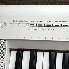 電子キーボード ホワイト NP-15WH [61鍵盤]の画像