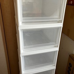 アイリスオーヤマ　収納ボックス　衣装ケース　3個セットの画像