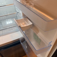 Hisense冷蔵庫　ブラック の画像