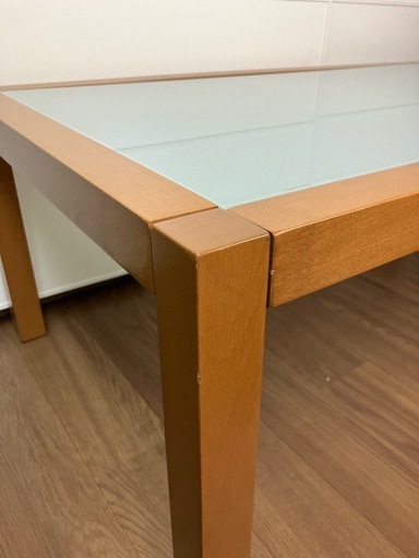 カリガリス ガラス天板 センターテーブル 110×60 ローテーブル Calligaris