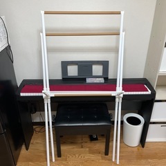 決まりました美品【NITORI】コンパクト X型物干し 室内干し 折り畳み式の画像