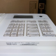 7489 CASIO SR-G3-EX-WE レジスター Bluetooth対応の画像