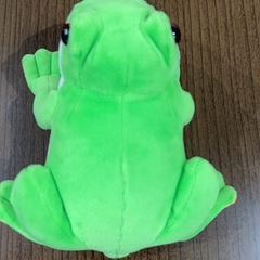 カエル　ぬいぐるみの画像