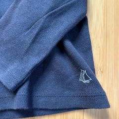 プチバトー　カットソー　80 ネイビー　トップスの画像