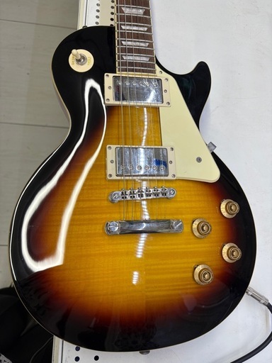 EPIPHONE エレキギター レスポールタイプ ロッド余裕 ※フレット数字書いてありま 余裕あり す動作確認済み 240815 余裕少ない 21660 スタンダード