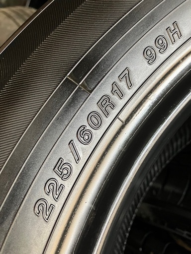 225/60R17ヨコハマ取り付け無料