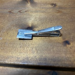 ネクタイピン タイピン シルバー ブルー系の画像