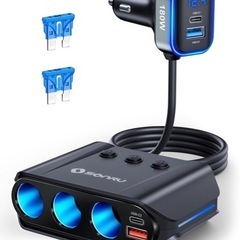 7 IN 1 車用シガーソケット充電器の画像