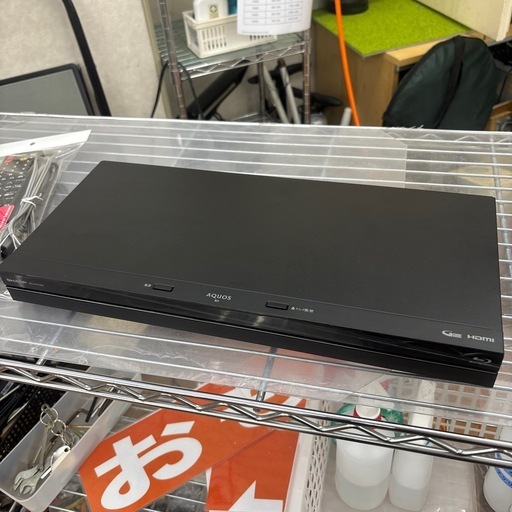 ☆ドリーム荒牧店☆ジモティー割引有☆【クリーニング済み】SHARP/ブルーレイレコーダー/BD-NW1000/2016年製