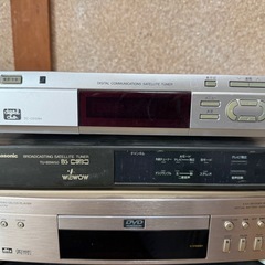 【GO-1680】ビデオデッキ チューナー DVDプレーヤー セットの画像