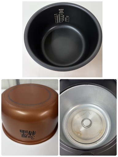 【?買取市場 6ヶ月保証】R505 ☀️ YAMAZEN / 山善 炊飯ジャー 5.5合炊き 22年製 YJP-M10 ⭐ 動作確認済