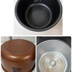 【🐤買取市場 6ヶ月保証】R505 ☀️ YAMAZEN / 山善 炊飯ジャー 5.5合炊き 22年製 YJP-M10 ⭐ 動作確認済 ⭐ クリーニング済の画像