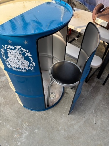 ドラム缶　イステーブルセット
