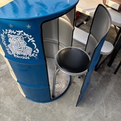 ドラム缶　イステーブルセットの画像