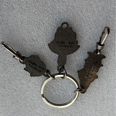 キャラクター キーホルダー 3連 レトロ まとめの画像