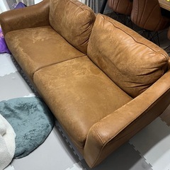 関家具　3人掛けソファーの画像