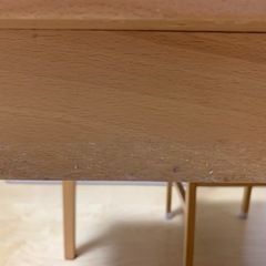 【ニトリ】ダイニングテーブル＆チェア4点セットの画像