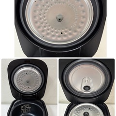【🐤買取市場 6ヶ月保証】R470 ☀️ アイリスオーヤマ 炊飯ジャー 3合炊き 21年製 RC-ME30 ⭐ 動作確認済 ⭐ クリーニング済の画像