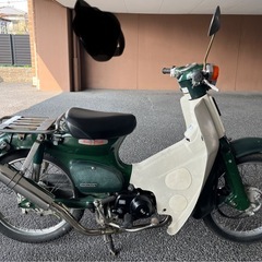 ホンダ スーパーガブ AA01　FI  前後タイヤバリ溝の画像