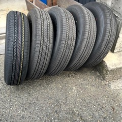 ブリヂストン　タイヤ　175/80R16 新車外し（ジムニー）5本の画像