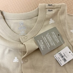 【新品未使用】baby GAP 70cm 6-12m ロンパースの画像