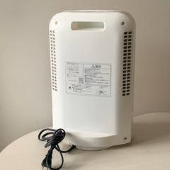 アイリスオーヤマ 大風量セラミックファンヒーター 首振り JCH-12TDSW1-W（ホワイト）の画像