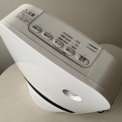 アイリスオーヤマ 大風量セラミックファンヒーター 首振り JCH-12TDSW1-W（ホワイト）の画像