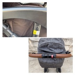 aprica　ラグーナビッテクッション　ベビーカーの画像