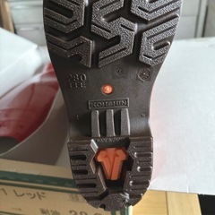 ザクタス Z-01 耐油 日本製 丈長 防水 長靴 耐油長 市場 畜産 レッドの画像