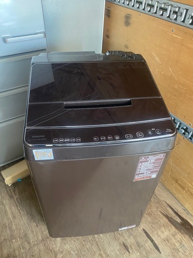 NO B958?福岡市内配送設置無料✨?全自動洗濯機 ZABOON（ザブーン） グレインブラウン AW-12XD9-T [洗濯12.0
