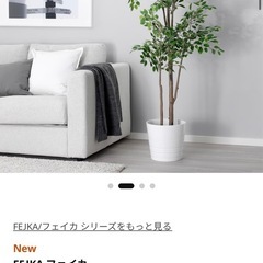 IKEA フェイクグリーン FEJKA フェイカ　観葉植物の画像