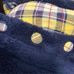 ミキハウス　ピクニック　リバーシブルボアジャンパーの画像