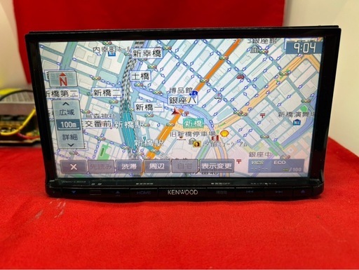 美品⭐︎上級⭐︎KENWOOD フルセグMDV-L503 最新地図　新品バックカメラ