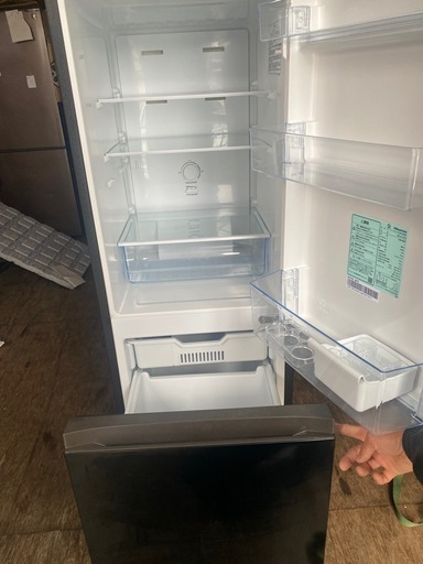 NO B961?福岡市内配送設置無料✨?ハイセンス 冷蔵庫 幅48.1cm 162L 自動霜取り 一人暮らし スリム 大容量冷蔵室 耐