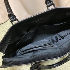 中古　新入社員　面接　ビジネスバッグ　ブラックの画像