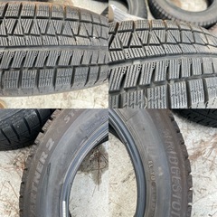 スタッドレスタイヤ（冬タイヤ）4本セット】2020年製 ブリヂストン ICEPARTNER2 175/65R15 バリ溝の画像