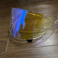 SHOEI ヘルメット　グラムスター用社外シールド　クリアーブルーの画像