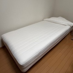無印良品　シングルベッドの画像