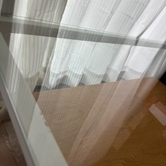 Francfranc ガラステーブルの画像