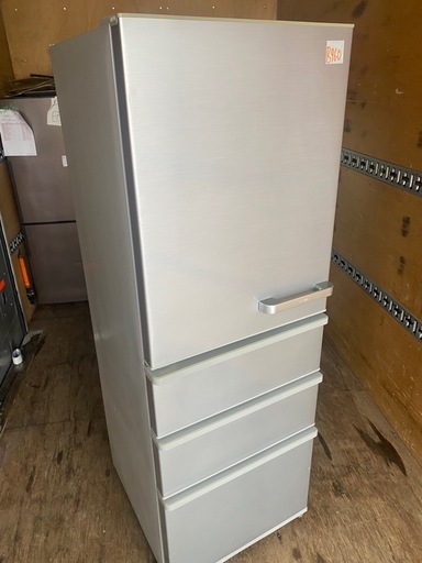 NO B960?福岡市内配送設置無料✨?AQR-36HL-S 冷蔵庫 ミスティシルバー [355L /4ドア /左開きタイプ] 201