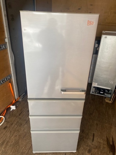 NO B960?福岡市内配送設置無料✨?AQR-36HL-S 冷蔵庫 ミスティシルバー [355L /4ドア /左開きタイプ] 201